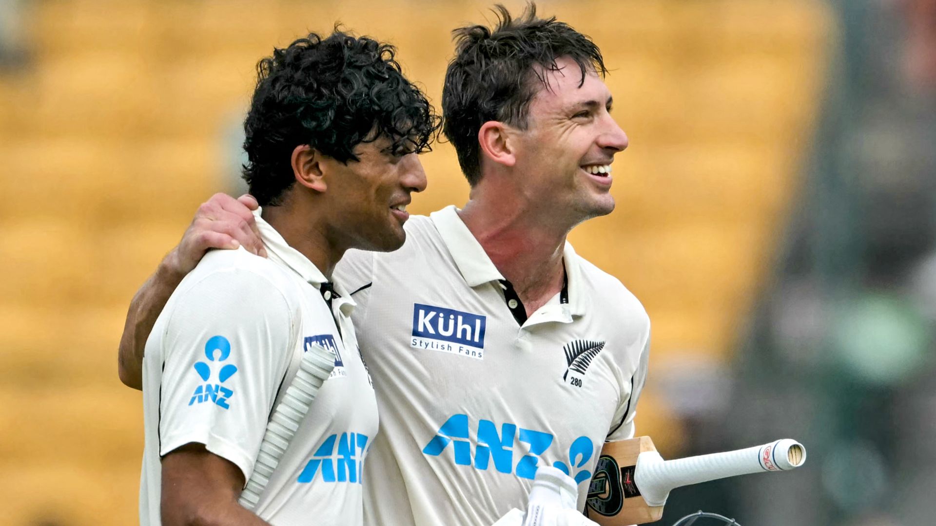 New Zealand end 36-year wait for Test win in India