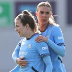 WSL round-up: Hemp stars as Man City go top; Arsenal claim first win in three