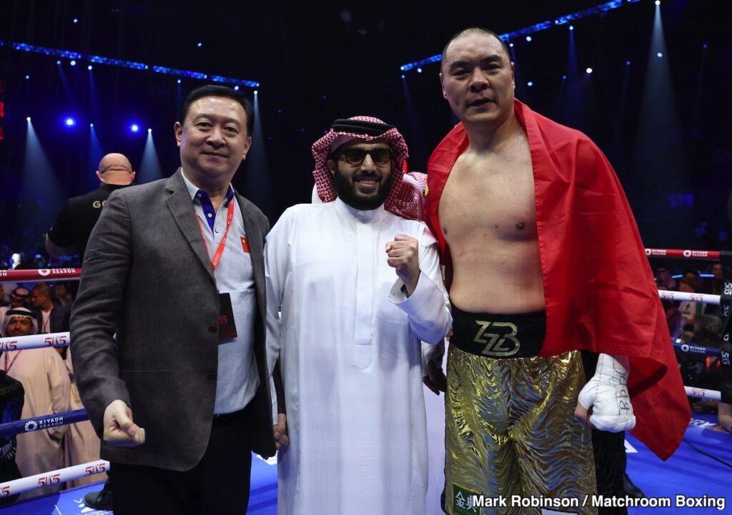 Kabayel vs Zhang: Heavyweight War Set for February 22nd in Riyadh