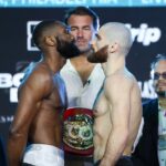 Jaron Ennis 146 vs. Karen Chukhadzhian II 146.6 – Weigh-in Results for Saturday