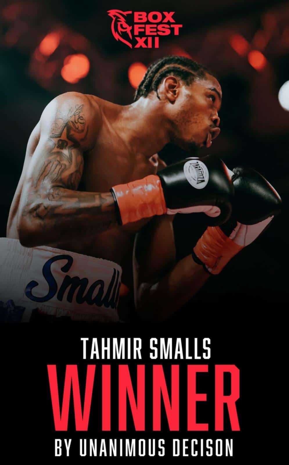 Boxing Results: Tamir Smalls Defeats Seantorius Martin