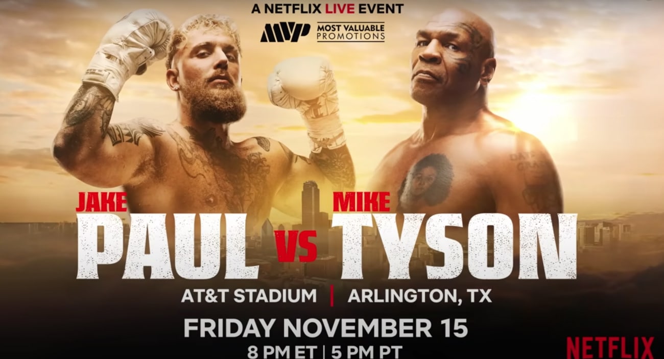 Tonight’s Live Results: Tyson vs. Paul & Taylor vs. Serrano 2