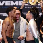 Floyd Schofield Jr 134.4 vs. Rene Tellez Giron 134.4 – Weigh-in Results for Saturday on DAZN