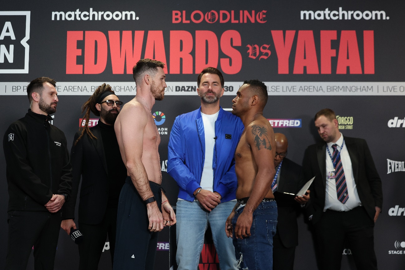 Callum Smith 179.8 vs Carlos Galvan 175.6: Weigh-in Results