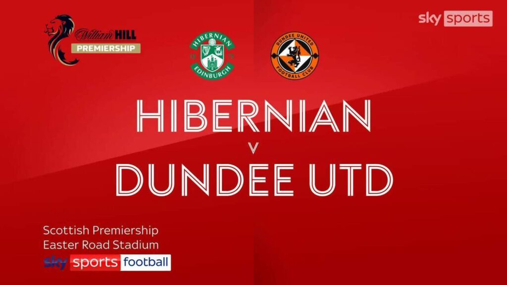 Hibernian 1-1 Dundee Utd