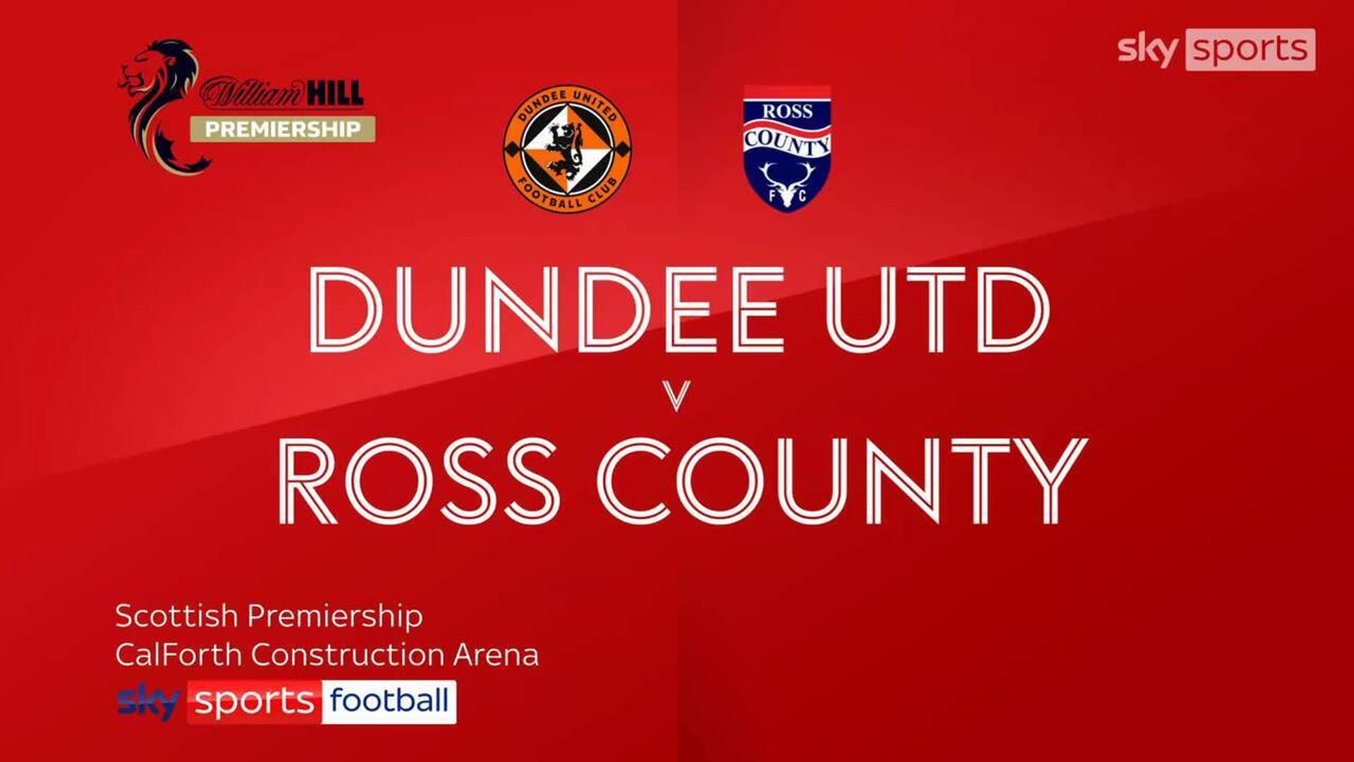 Dundee Utd 3-0 Ross County