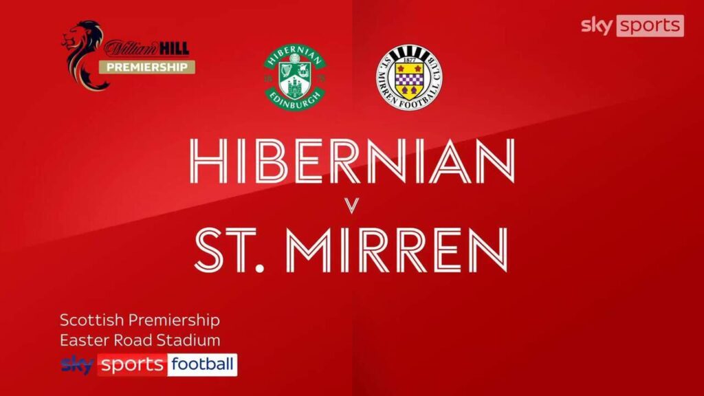 Hibernian 1-2 St Mirren