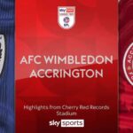 Screamer, volley and 97th-minute equaliser in Wimbledon vs Accrington Stanley!