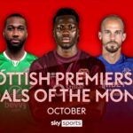 Scottish Premiership goals of the month: October