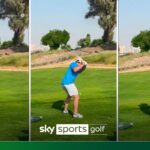 Rory shows off incredible half-volley trick shot!