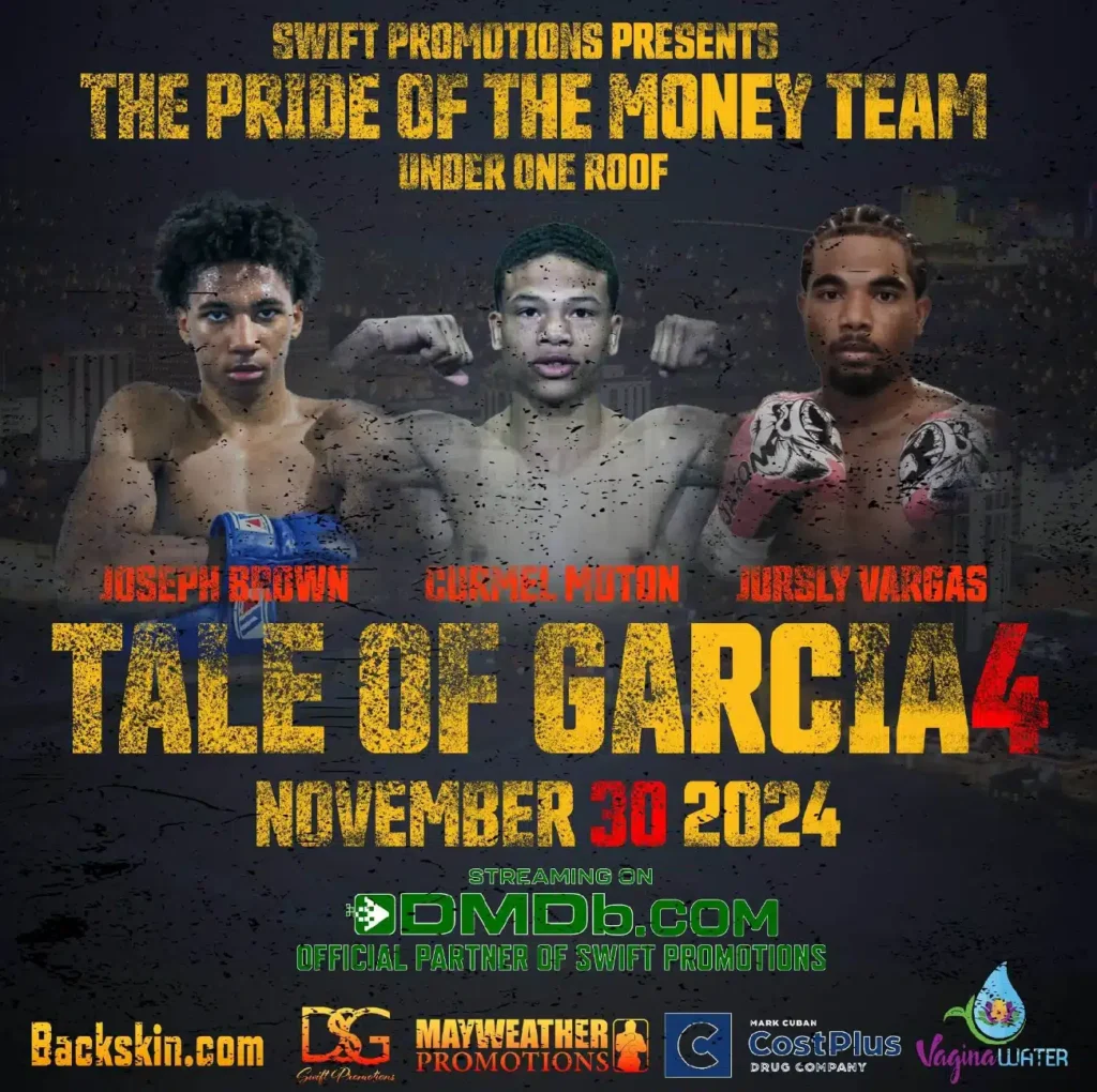 Tale Of Garcia 4 Features Three Elite Rookies From Mayweather Promotions 