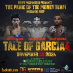 Tale Of Garcia 4 Features Three Elite Rookies From Mayweather Promotions 