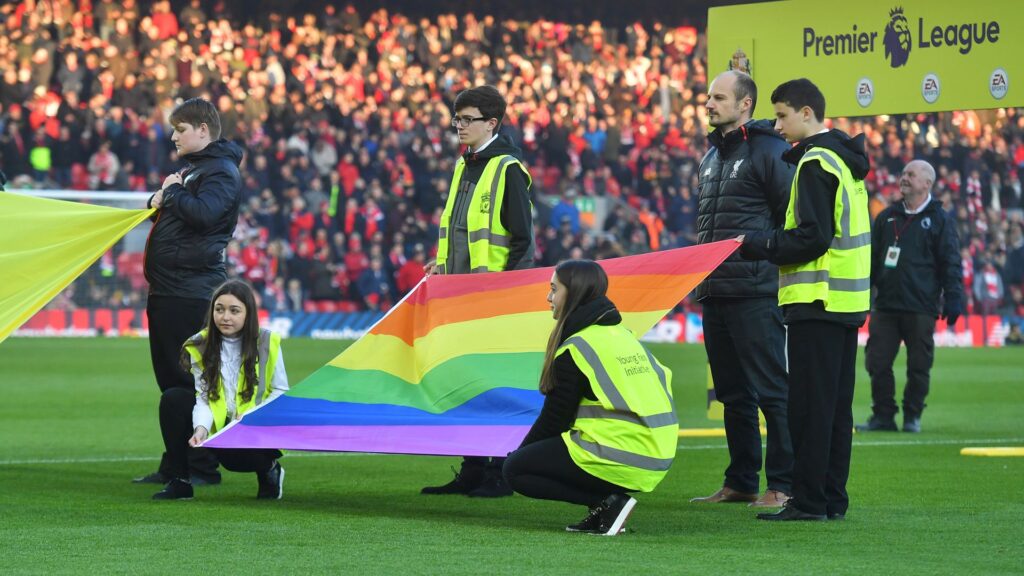 One in four LGBTQ+ people do not feel welcome at live sports events