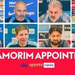 ‘I know something about him!’ | PL managers have their say on Amorim