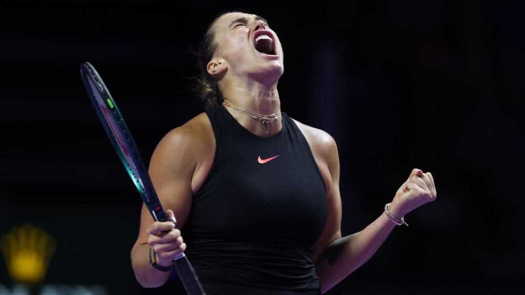 Sabalenka takes out Paolini to clinch semi-final berth at WTA Finals