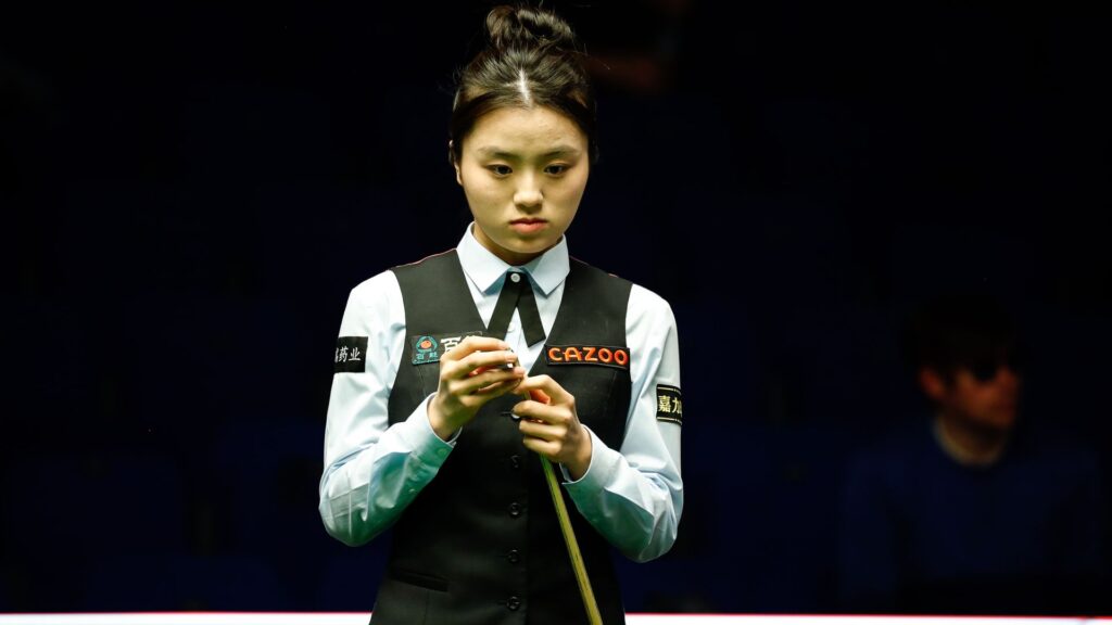 Women’s world snooker champion falls short in bid to make UK Championship