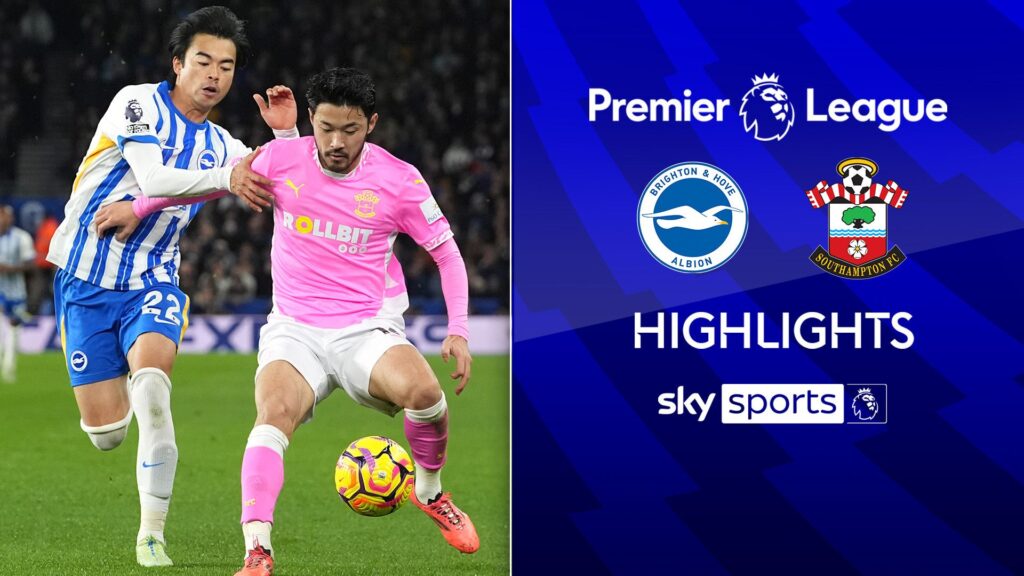 Brighton go second as VAR controversy denies Saints first away win