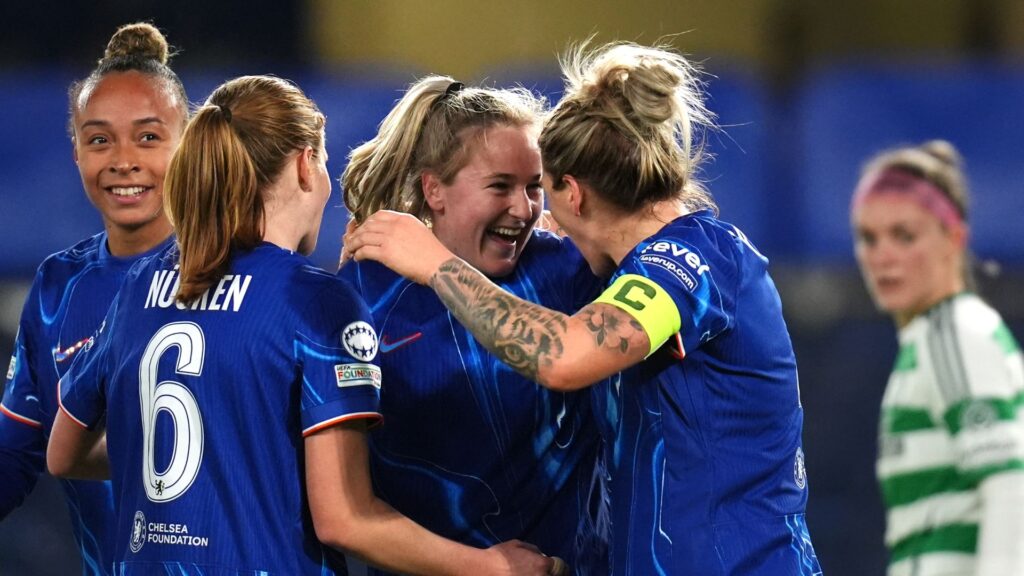 Chelsea beat Celtic to seal early WCL qualification