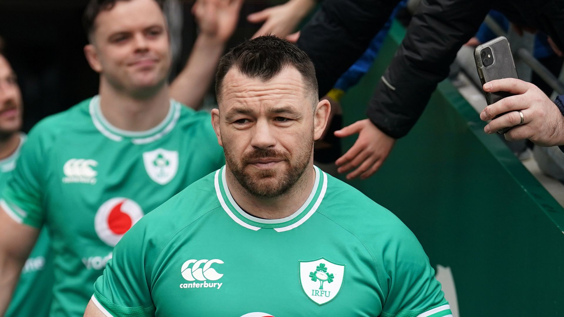 Healy set to become Ireland’s all-time leading cap holder