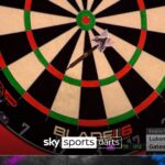 ‘Brilliant effort!’ | Gates almost hits nine-darter!