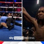 Davis floors Lemos three times in stunning second-round KO