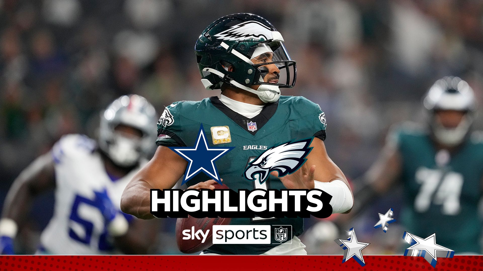 Cowboys at Eagles | Week 10 NFL highlights