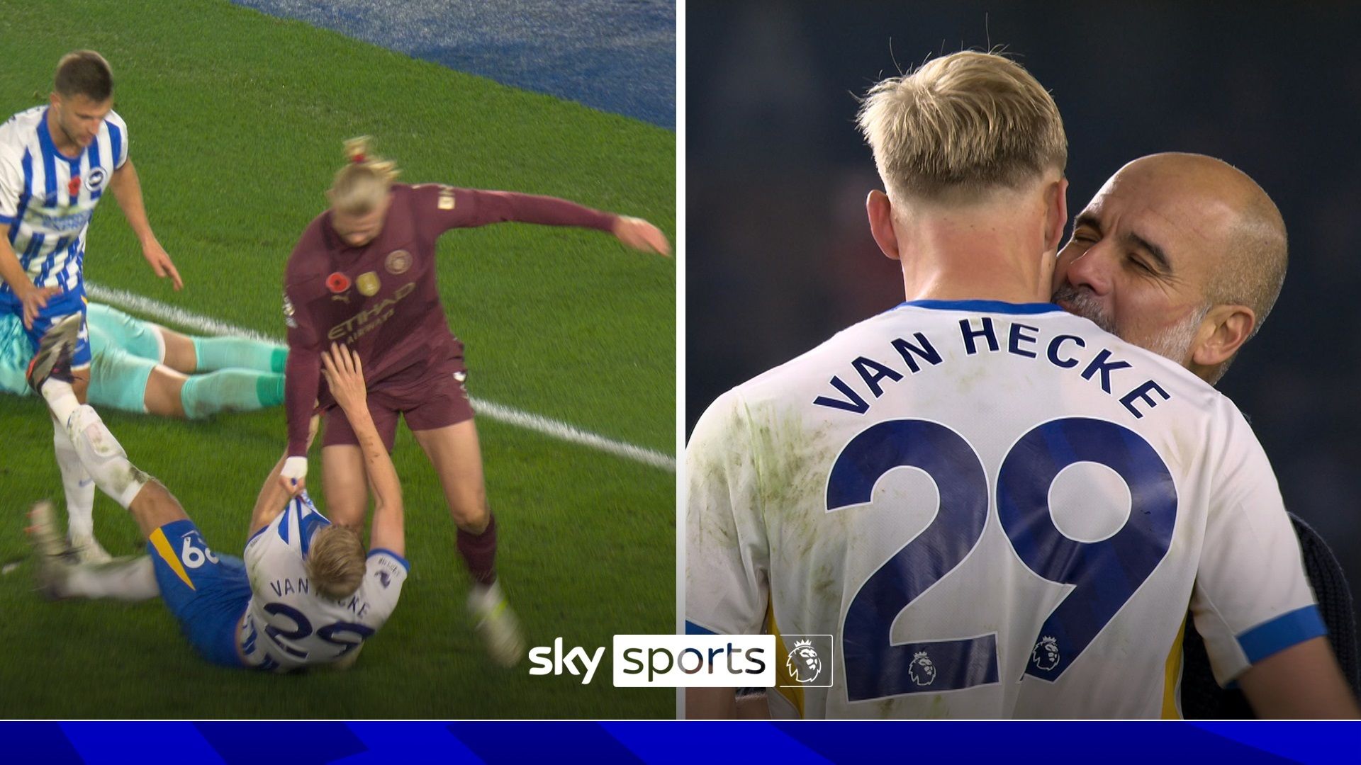 What was said?! Pep’s INTENSE post-match exchange after Haaland row