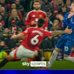 Was Martinez lucky to avoid red card for challenge on Palmer?