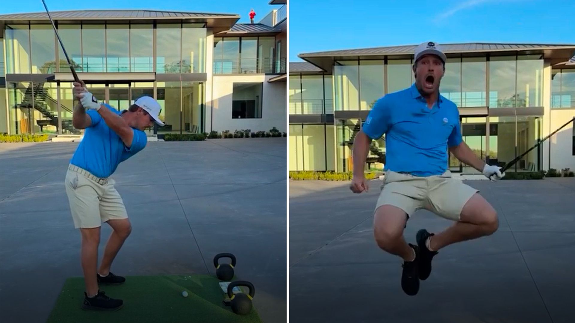 DeChambeau completes unique hole-in-one challenge… over his house?!