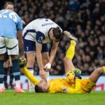 Vicario out for ‘a while’ after fracturing ankle during Man City win