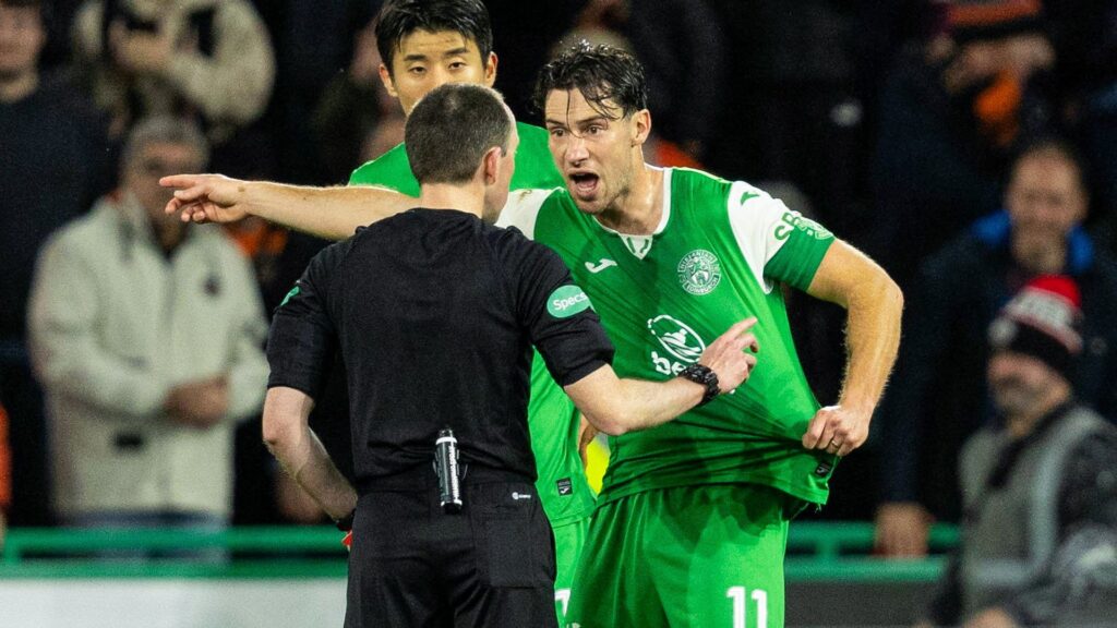 ‘Either give both or none’ | Ref Watch on Hibernian & Dundee Utd penalty incidents