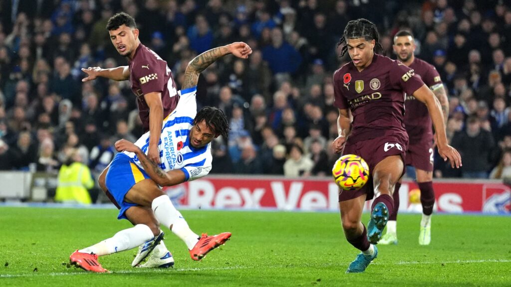 Now it’s four losses in a row! Man City stunned by Brighton fightback