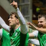 Hibs end winless run at Motherwell to move off bottom of Premiership