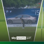 Kim hits perfect hole-in-one for ACE…but no car prize?!