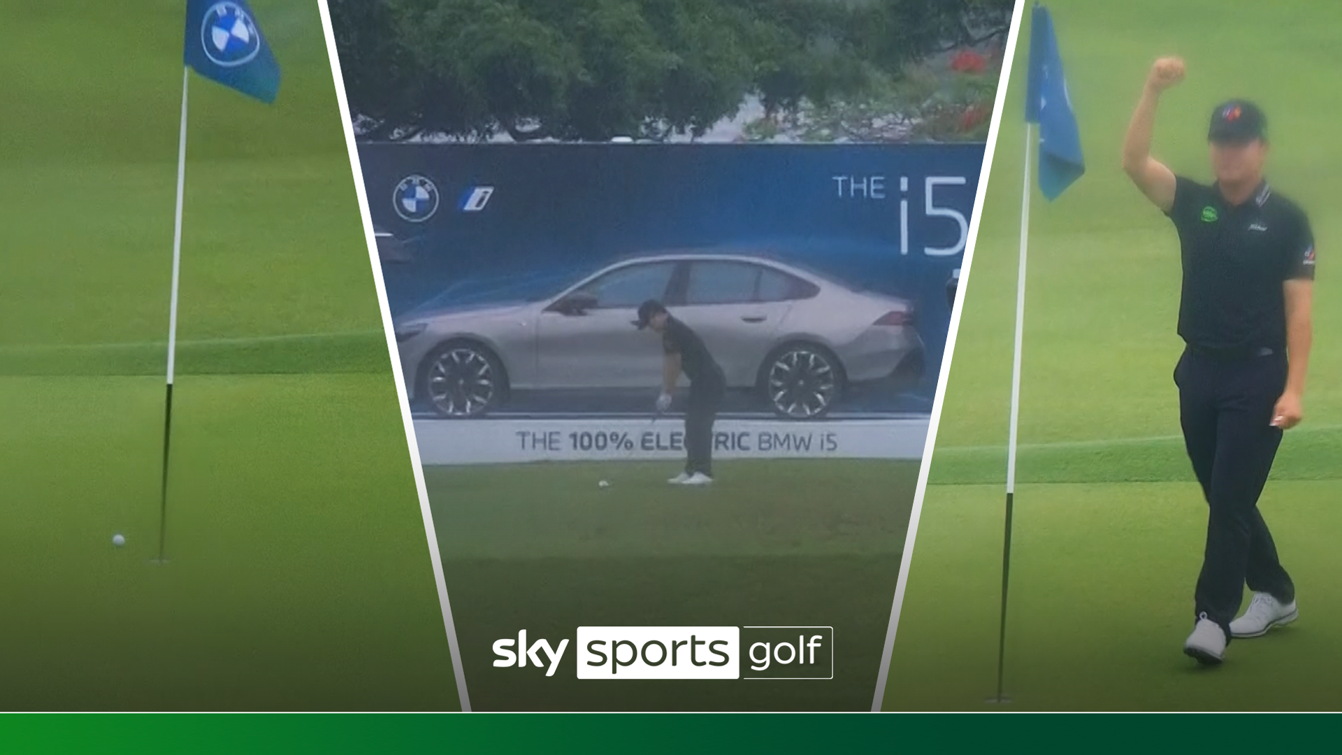 Kim hits perfect hole-in-one for ACE…but no car prize?!