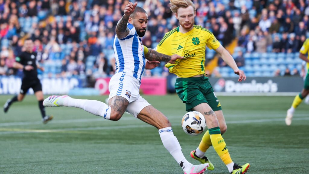 Kilmarnock hit the post vs Celtic LIVE! & highlights