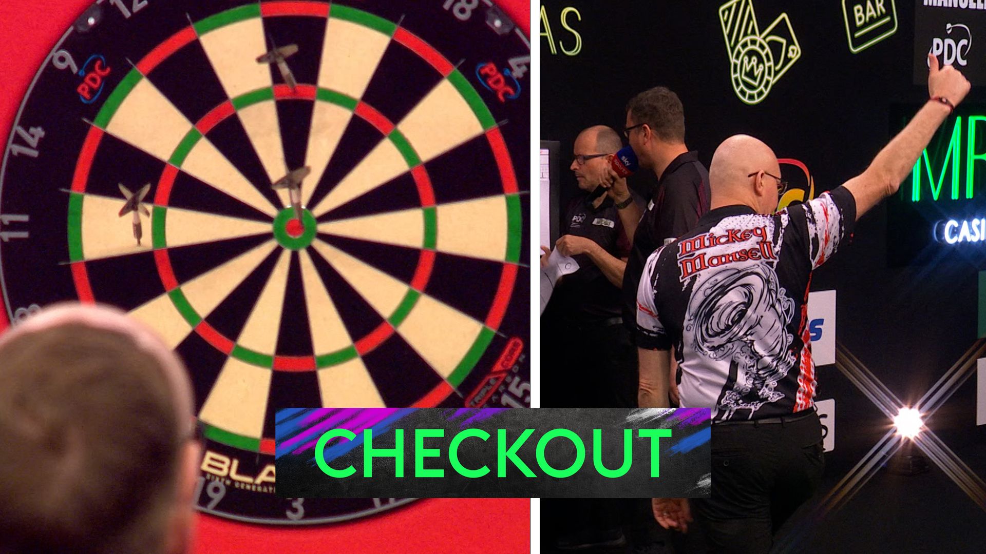 ‘That’s fantastic!’ | Mansell nails 121 on the bullseye