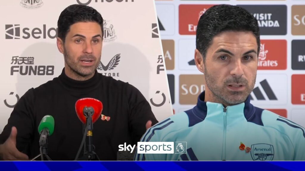 ‘They try their best…’ | Arteta’s awkward response as he relives Newcastle VAR rant