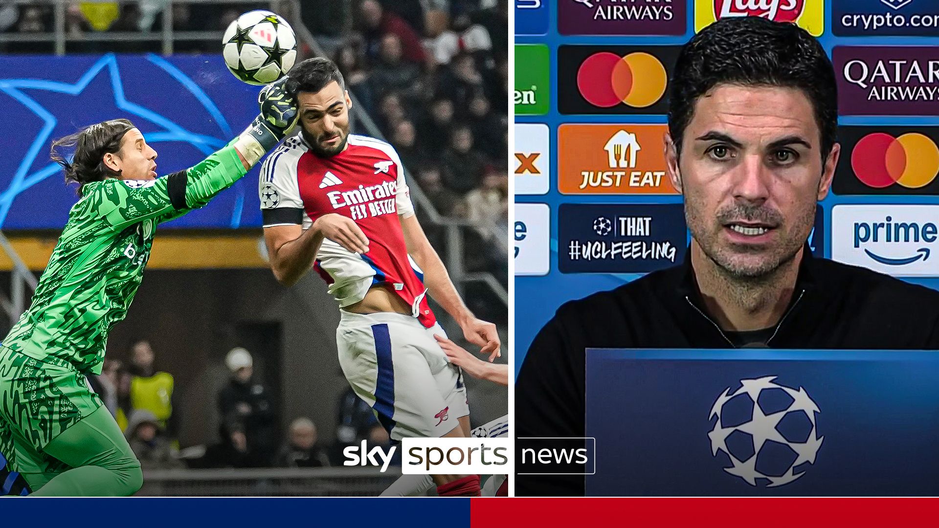 ‘1,000 per cent a penalty’: Furious Arteta on Merino calls