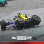 ‘That is a big, big crash!’ | FIFTH red flag after Albon smashes car