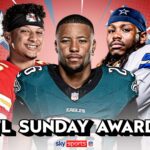 NFL Sunday awards: 21.35mph, 99 yards and five minutes of mayhem