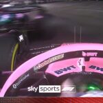 Too close for comfort! Ocon narrowly escapes Las Vegas GP crash