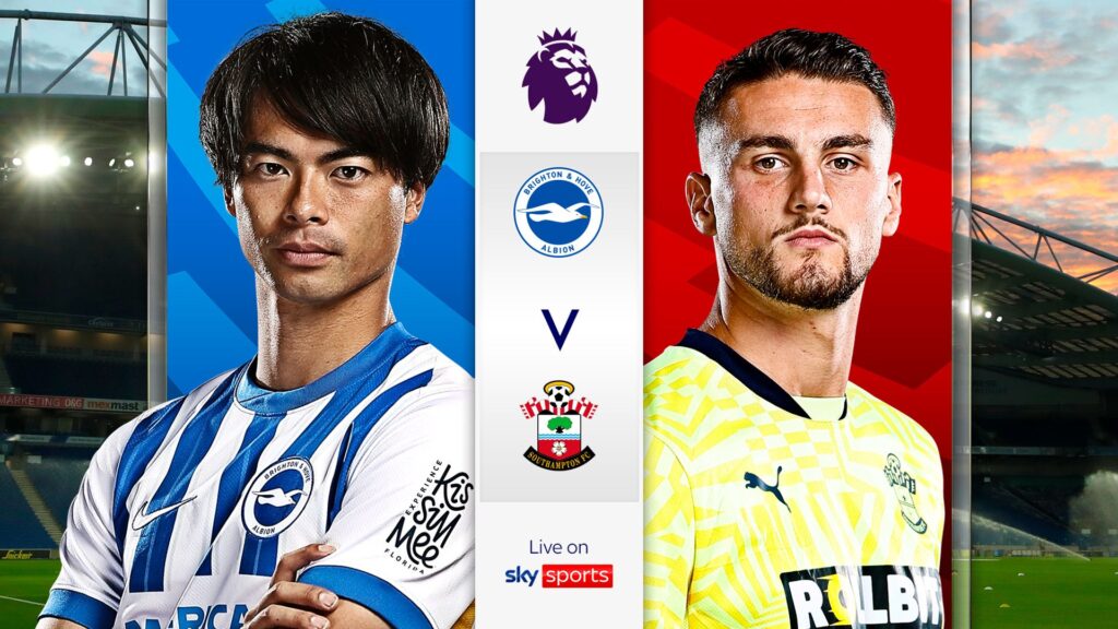 O’Riley makes first league start for Brighton vs Southampton LIVE!