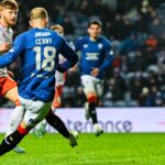 Cerny pulls Rangers level vs Dundee Utd LIVE!