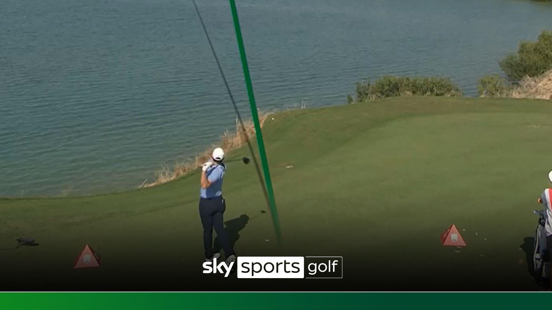 ‘That is PERFECT!’ | McIlroy smashes 353-yard rocket over water!