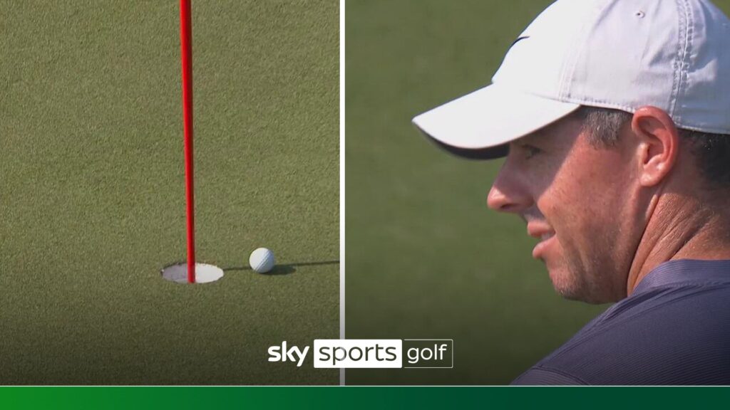 ‘That’s why he’s a millionaire!’ | McIlroy almost DUFFS it for incredible eagle!