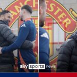 Amorim meets Man Utd players for first time!