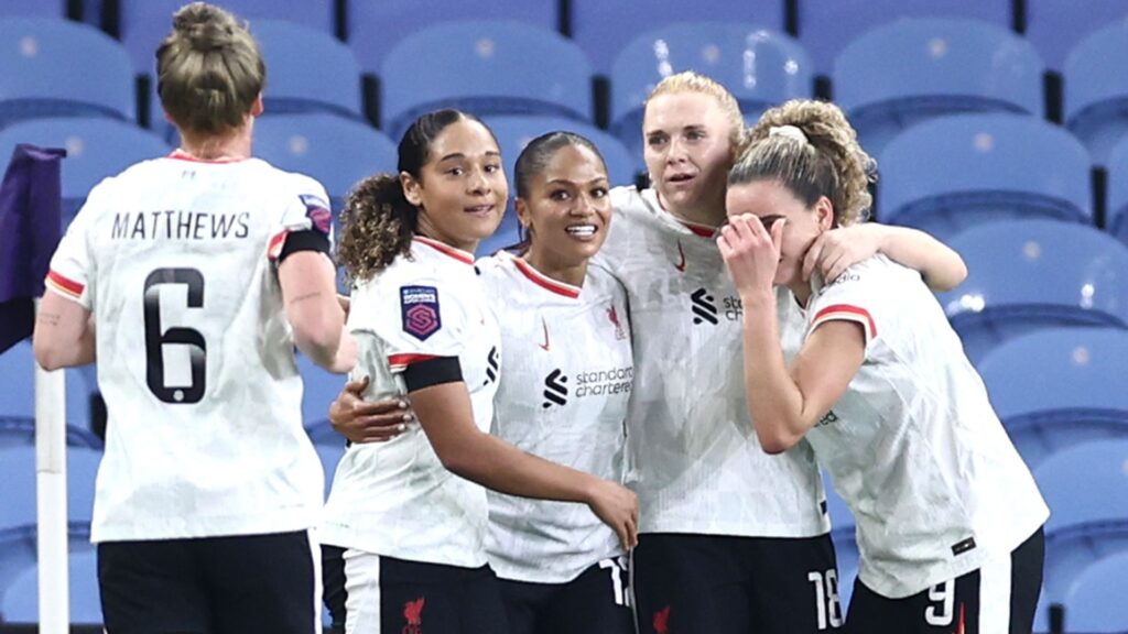 WSL LIVE! Liverpool double lead vs Villa after Man City, Spurs, Brighton win