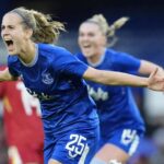 WSL: Everton lead Liverpool after controversial pen LIVE! & highlights