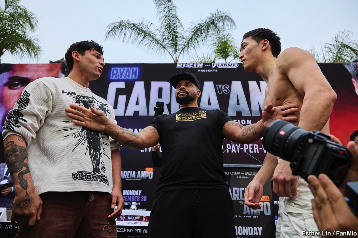 Ryan Garcia Suffers Injury, Anpo Exhibition Rescheduled for 2025